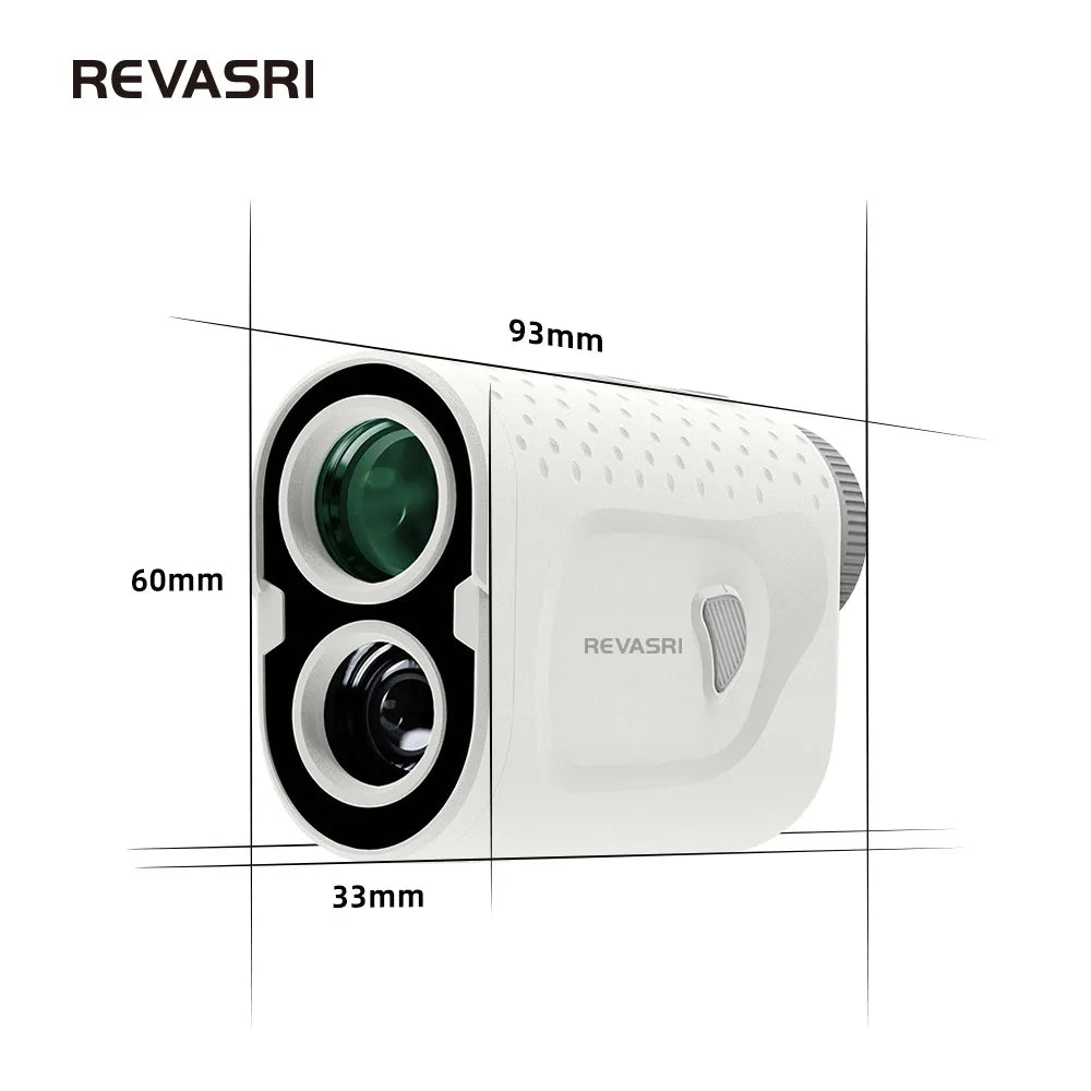 2025 New Golf Rangefinder with Slope 1000 Yards Range Finder Golfing 6X Magnification Flag Pole Locking Vibration Magnet Stripe