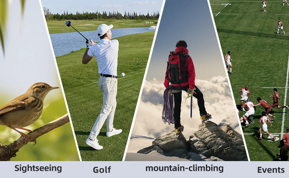2025 New Golf Rangefinder with Slope 1000 Yards Range Finder Golfing 6X Magnification Flag Pole Locking Vibration Magnet Stripe