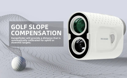 2025 New Golf Rangefinder with Slope 1000 Yards Range Finder Golfing 6X Magnification Flag Pole Locking Vibration Magnet Stripe