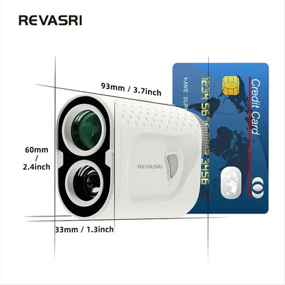 2025 New Golf Rangefinder with Slope 1000 Yards Range Finder Golfing 6X Magnification Flag Pole Locking Vibration Magnet Stripe